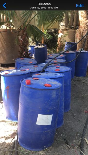 Meth lab in Sinaloa, Mexico